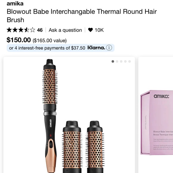 amika Hair Amika Interchangable Thermal Round Hair Brush Poshmark